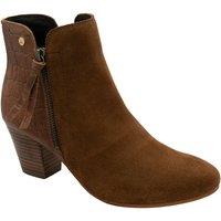Ravel Women's 'Tulli' Suede Ankle Boots in Brown | Size: 6