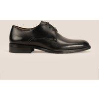 Oswin Hyde Men's Edison Oxford Leather Shoes in Black | Size: 7