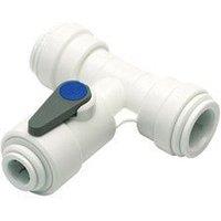 John Guest Speedfit Angle Stop Valve 15mm X 1/4" (ASV3) in White