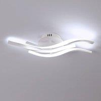 Pheashine Modern LED Ceiling Light 6500K Long 52cm in White