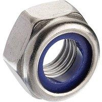 Unifix A4-316 St/St Nylon Insert Nuts M12 x 1.75 in Silver