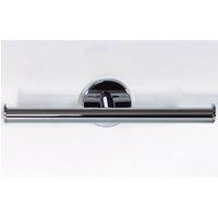 Luxury Living Stainless Steel Double paper Holder in Silver