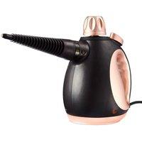 Tower T134000BLG Corded Handheld Steam Cleaner with 9 Accessories, Black in Rose Gold
