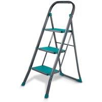 Tower 3 Tread Step Ladders in Teal