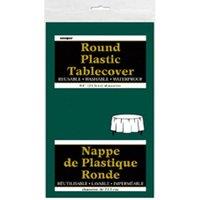 Amscan Round Plastic Party Tablver in Green