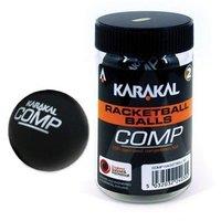 Karakal Competition Racquetball Balls Pack of 2 in Black