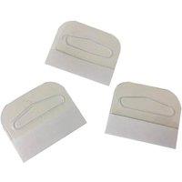 County Stationery Plastic Euro Slot Hang Up (Pack of 100) in White