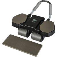 Centra Automatic Ab Roller 4-Wheel Core Trainer with Wide Elbow Pads