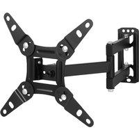 Levede TV Wall Bracket Mount Tilt Swivel Arm for 16 to 43 Inch LED Screen in Black