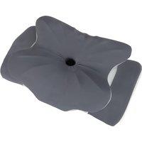 Lavio Ergonomic Butterfly Neck Pillow Side Back Stomach Sleepers Washable in Grey