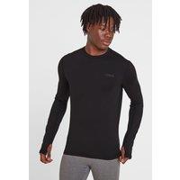 TOG24 Men's 'Snowdon' Thermal Base Layer Crew Neck in Black | Size: Small