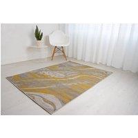 DS Living Marbello Ochre-Grey Rug Collection in Grey | Size: 160 cm x 230 cm