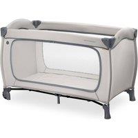 hauck Sleep N Easyfold - Dark Grey in Light Grey | Size: 120 cm x 60 cm