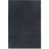 THE RUGS Villeroy & Boch 1748 Francois Handmade Wool Rug Soft Dense Pile in Charcoal | Size: 120 cm x 170 cm