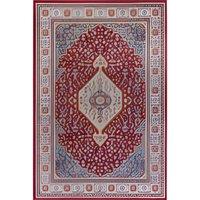 THE RUGS Orient Low Pile Rug Medallion Design Synthetic Fibre 8mm Pile | Size: 160 cm x 235 cm