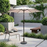 Garden Greatness Pagoda Garden Crank Tilt Parasol in Beige | Size: 1 Pack