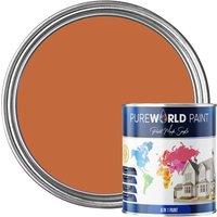 Pureworld Multi Surface Indoor & Outdoor All-In-One Paint - 5L - Matt in Pure Terracotta