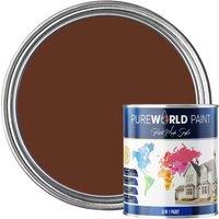 Pureworld Multi Surface Indoor & Outdoor All-In-One Paint - 5L - Matt in Light Brown