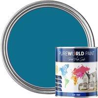 Pureworld Multi Surface Indoor & Outdoor All-In-One Paint - 5L - Matt in Marina Blue