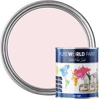 Pureworld Multi Surface Indoor & Outdoor All-In-One Paint - 5L - Matt in Pastel Pink
