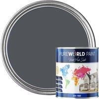 Pureworld Multi Surface Indoor & Outdoor All-In-One Paint - 10L - Matt in Dark Grey