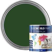 Pureworld Multi Surface Indoor & Outdoor All-In-One Paint - 10L - Matt in Deep Racing Green
