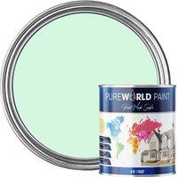 Pureworld Multi Surface Indoor & Outdoor All-In-One Paint - 20L - Matt in Mint Green