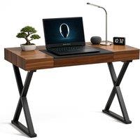Centurion Supports ADONIS Ergonomic Home Office Luxury Computer Desk Workstation in Walnut