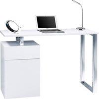 Centurion Supports CALISTA 3-Drawer Contemporary Home Office Computer Desk Workstation in White