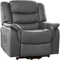Artemis Home Almeira Electric Riser Recliner with Massage & Heat in Grey