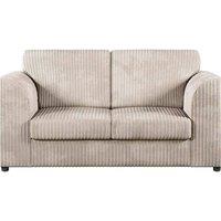SOFASELECTION UK Jumbo Cord High Back 2 Seater Sofa in Cream | Size: 2 Pack