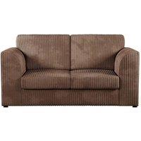 SOFASELECTION UK Jumbo Cord High Back 2 Seater Sofa in Beige | Size: 2 Pack