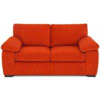SOFASELECTION UK Amalfi 2 Seater Sofa in Orange Fabric | Size: 2 Pack