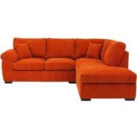 SOFASELECTION UK Amalfi Right Hand Corner Sofa in Orange | Size: 4 Pack
