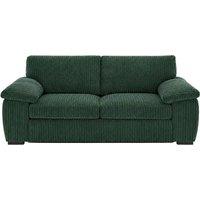 Bliss Furniture Amalfi 2 Seater Sofa in Green Fabric Sofa with Foam Seating | Size: 2 Pack