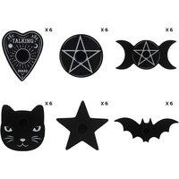 Something Different Black Magic Spell Mixed Candle Holder (Pack of 36)