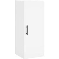 Berkfield Home Wall Mounted Cabinet White 34.5x34x90 cm