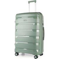 JLY Large Suitcase 28' Inch Hard Shell Check In Luggage (Surf Blue) - Lightweight & Durable, USB Charging Port, Secure TSA Lock, Dual Spinner Wheels