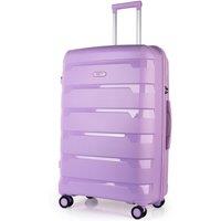 JLY Large Suitcase 28' Inch Hard Shell Check In Luggage (Surf Blue) - Lightweight & Durable, USB Charging Port, Secure TSA Lock, Dual Spinner Wheels