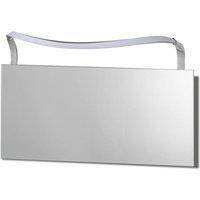 Netlighting Sisley Wall Lamp Chrome 12W 950lm 4000K IP44 LED Big Wave in Silver