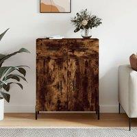 Berkfield Home Sideboard Smoked Oak 69.5x34x90 cm Engineered Wood in Brown