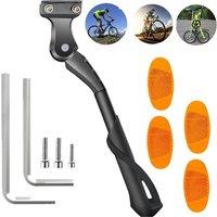 VOGREX Heavy Duty Adjustable Rear Kick Stand for Mountain Bike in Black
