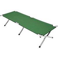 Nordara Duty Folding Camping Bed Green