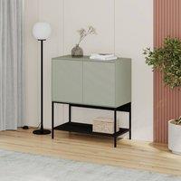 Decortie Amira' Modern Sideboard Cabinet Storage Console in Green | Size: 1 Pack