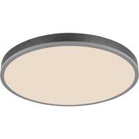 Netlighting Doro Ceiling Light Silver 60cm LED Dimmable 2700-6500K Remote Timer