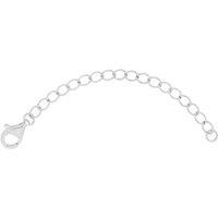Gold Trip Women's Adjustable Chain & Necklace Extender in Silver
