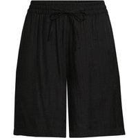 Lands' End Women's Ready To Go Tie Waist Shorts in Black | Size: 16