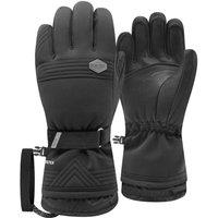 Racer Women's 'GSTARZ3' Waterproof Gore-tex Ski Gloves in Black | Size: Large
