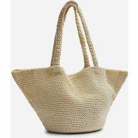 Where's That From Women's Elowen Mesh Shopper Shoulder Bag in Cream