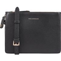 Paul Costelloe Women's Thaya Leather Cross Body Bag in Jet Black